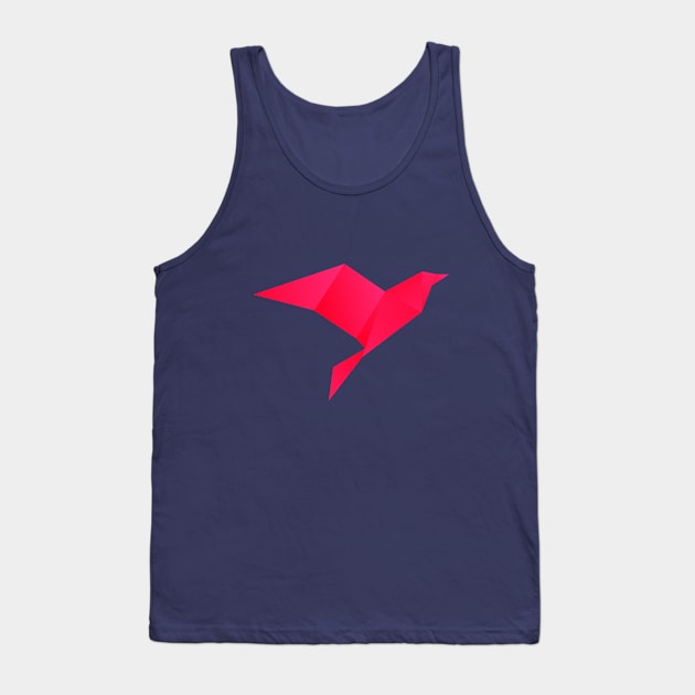 Origami bird Tank Top by Purplehate